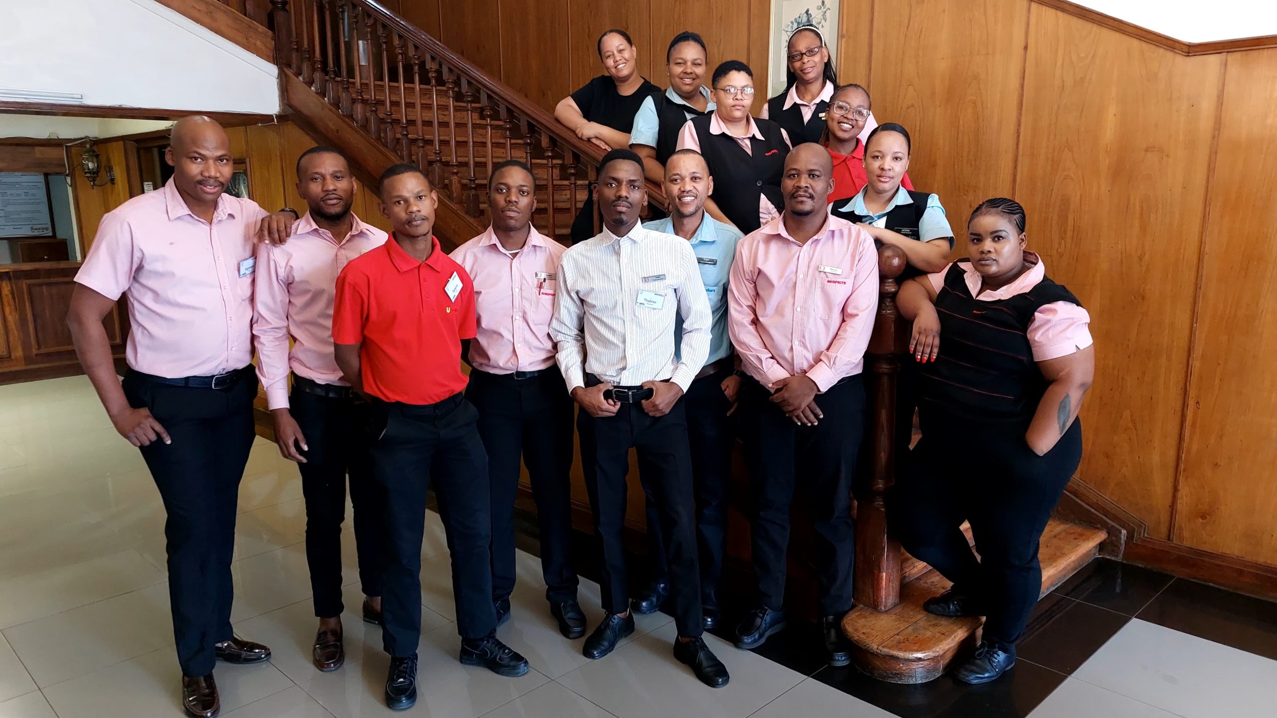 Shoprite Checkers learners in Kimberley, Northern Cape